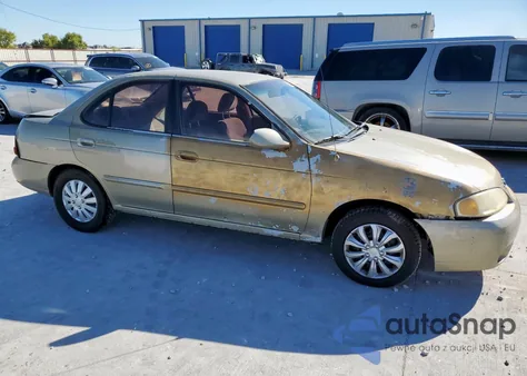 2000 Nissan Sentra Base z USA, uszkodzony, nr VIN 3N1CB51D5YL331082